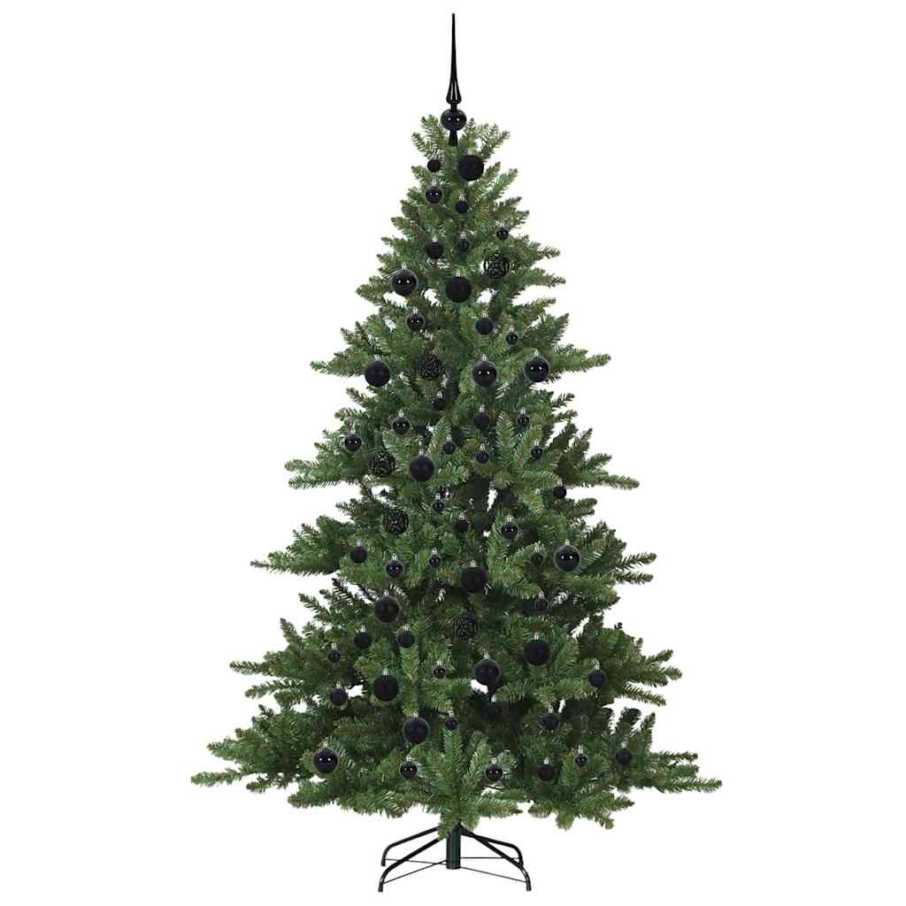 Műanyag Hajtogatós Karácsonyfa 300 LED-del 180 cm PVC