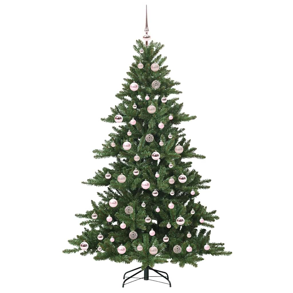 Műanyag Hajtogatós Karácsonyfa 300 LED-del 180 cm PVC