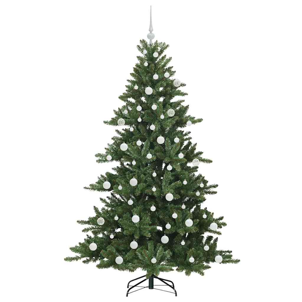 Műanyag Hajtogatós Karácsonyfa 300 LED-del 180 cm PVC