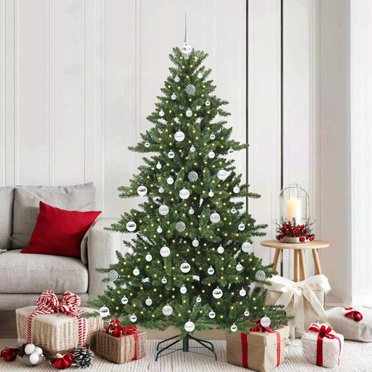 Műanyag Hajtogatós Karácsonyfa 300 LED-del 180 cm PVC