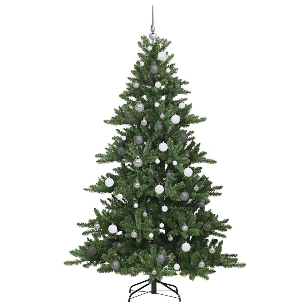 Műanyag Hajtogatós Karácsonyfa 300 LED-del 210 cm PVC