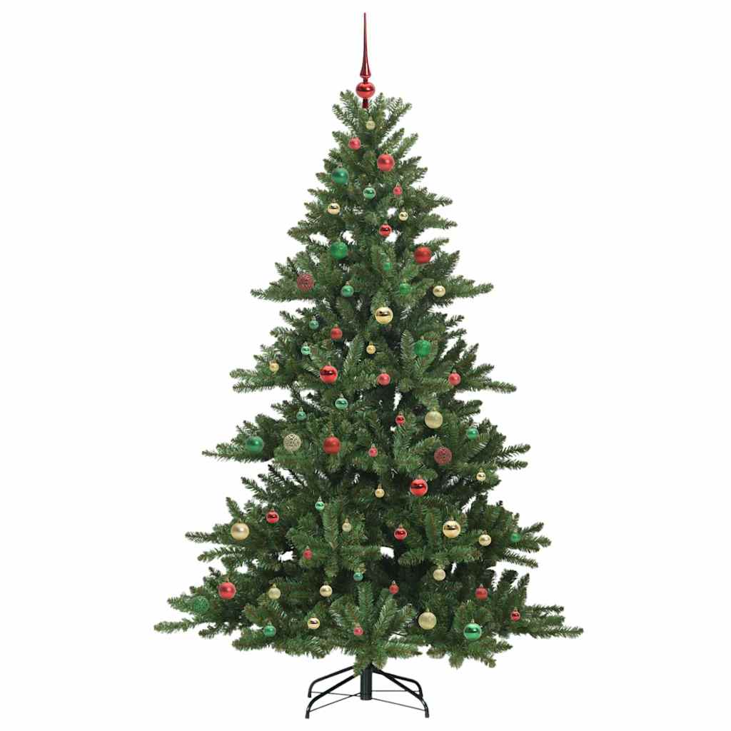 Műanyag Hajtogatós Karácsonyfa 300 LED-del 210 cm PVC