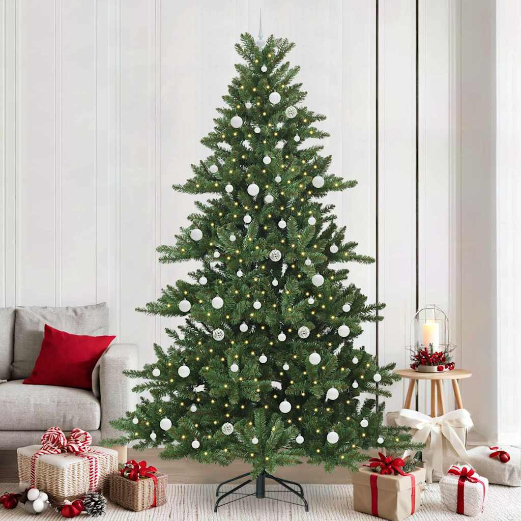 Műanyag Hajtogatós Karácsonyfa 300 LED-del 240 cm PVC