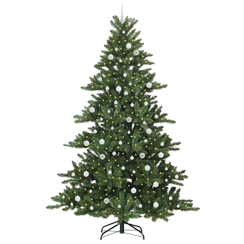 Műanyag Hajtogatós Karácsonyfa 300 LED-del 240 cm PVC