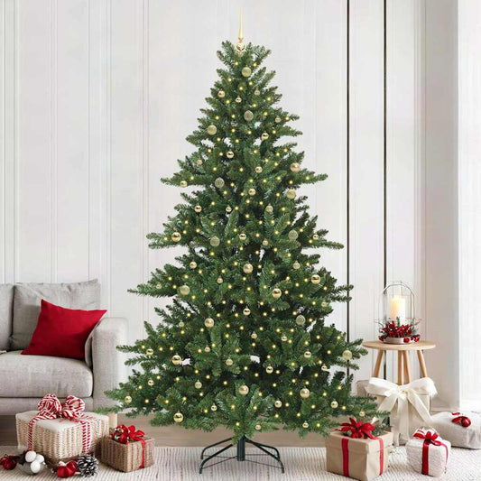Műanyag Hajtogatós Karácsonyfa 300 LED-del 240 cm PVC