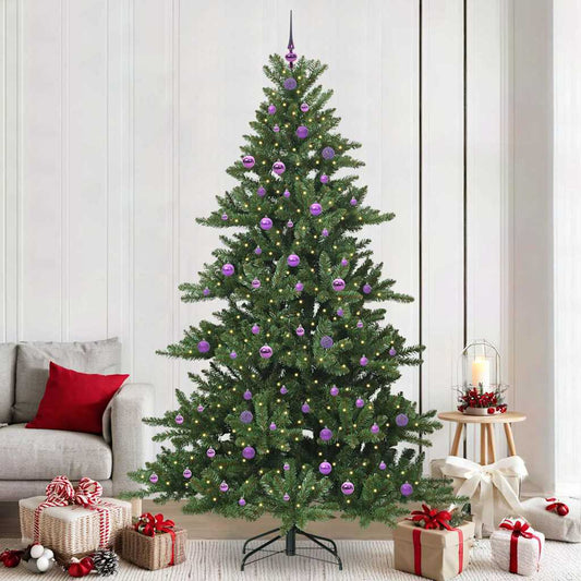 Műanyag Hajtogatós Karácsonyfa 300 LED-del 240 cm PVC