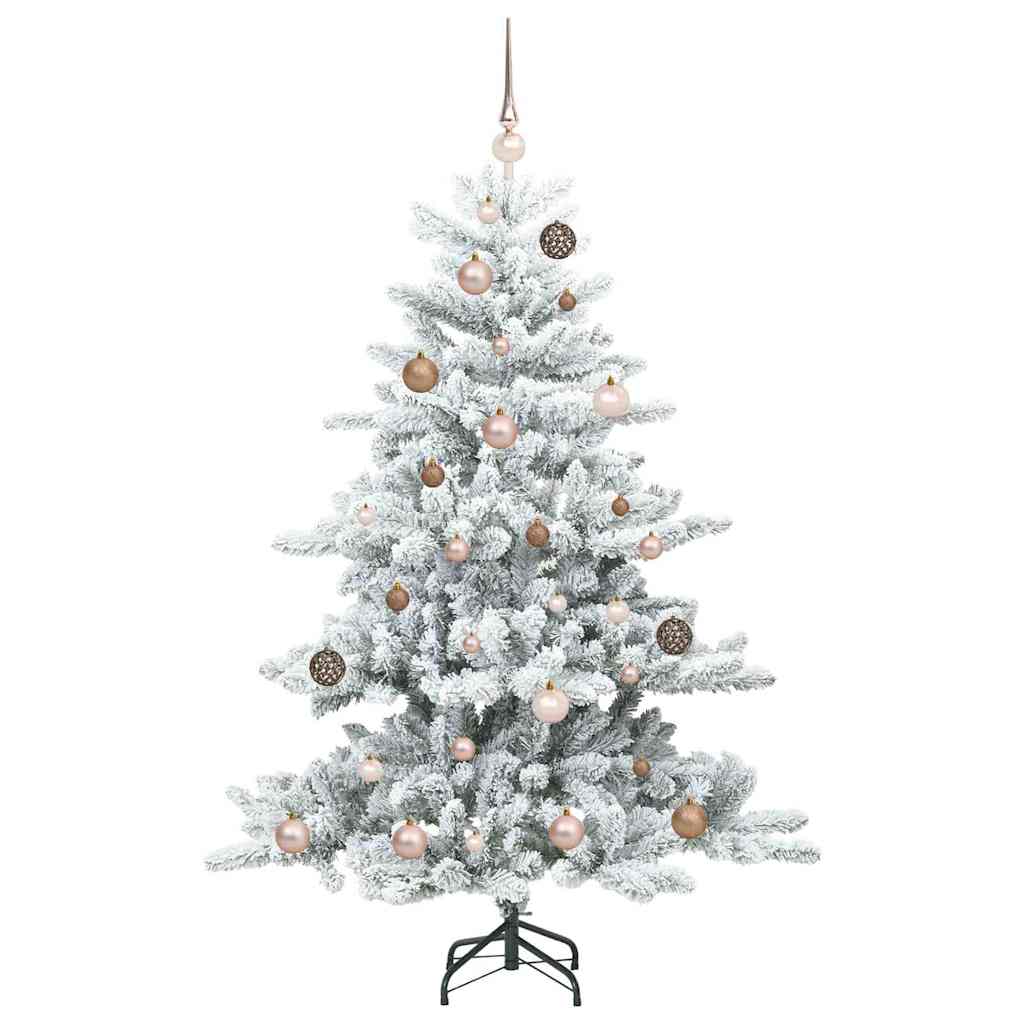 Műanyag Hajtogatós Karácsonyfa 150 LED-del 150 cm PVC