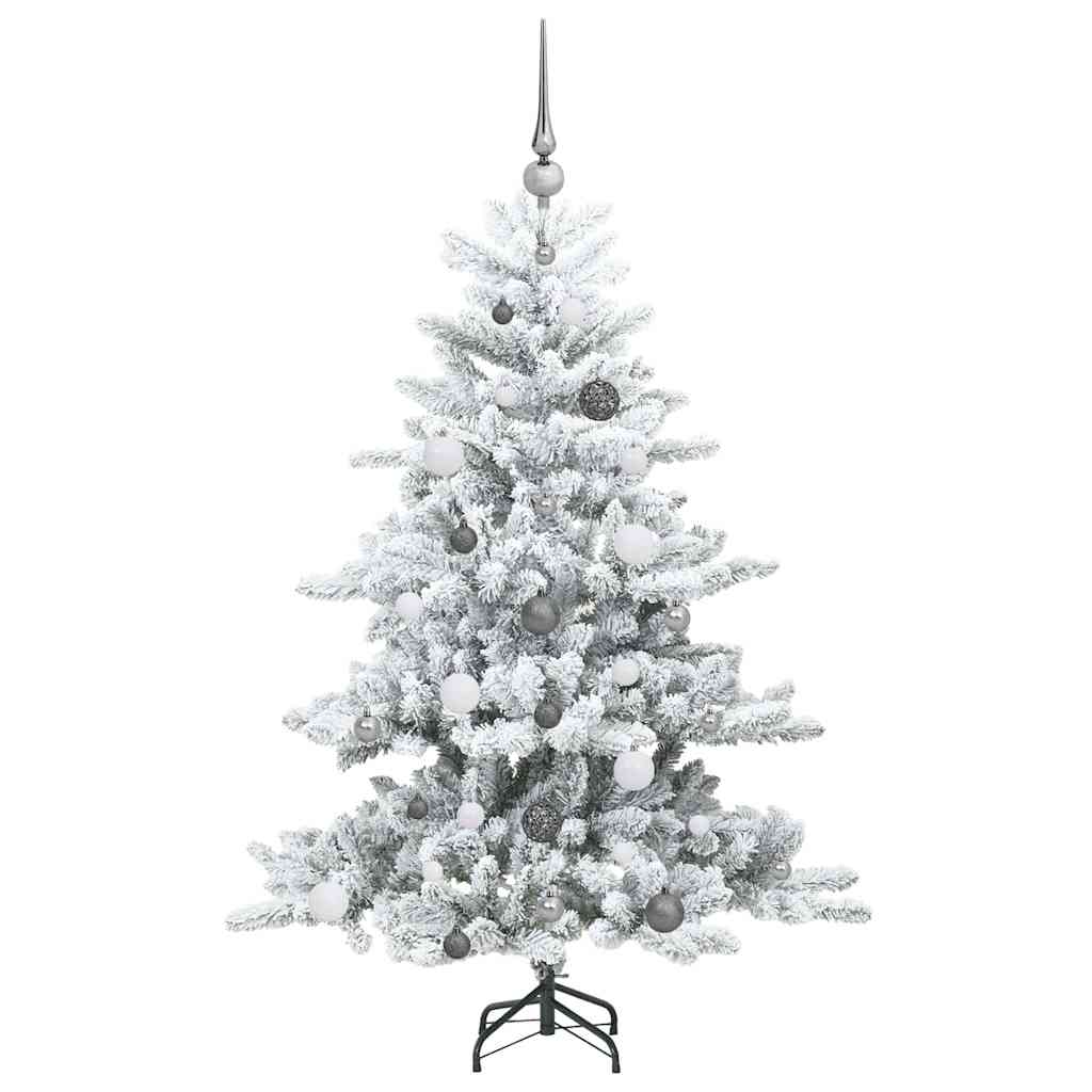 Műanyag Hajtogatós Karácsonyfa 150 LED-del 150 cm PVC