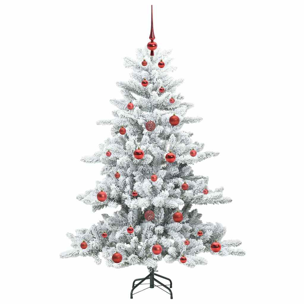 Műanyag Hajtogatós Karácsonyfa 150 LED-del 150 cm PVC