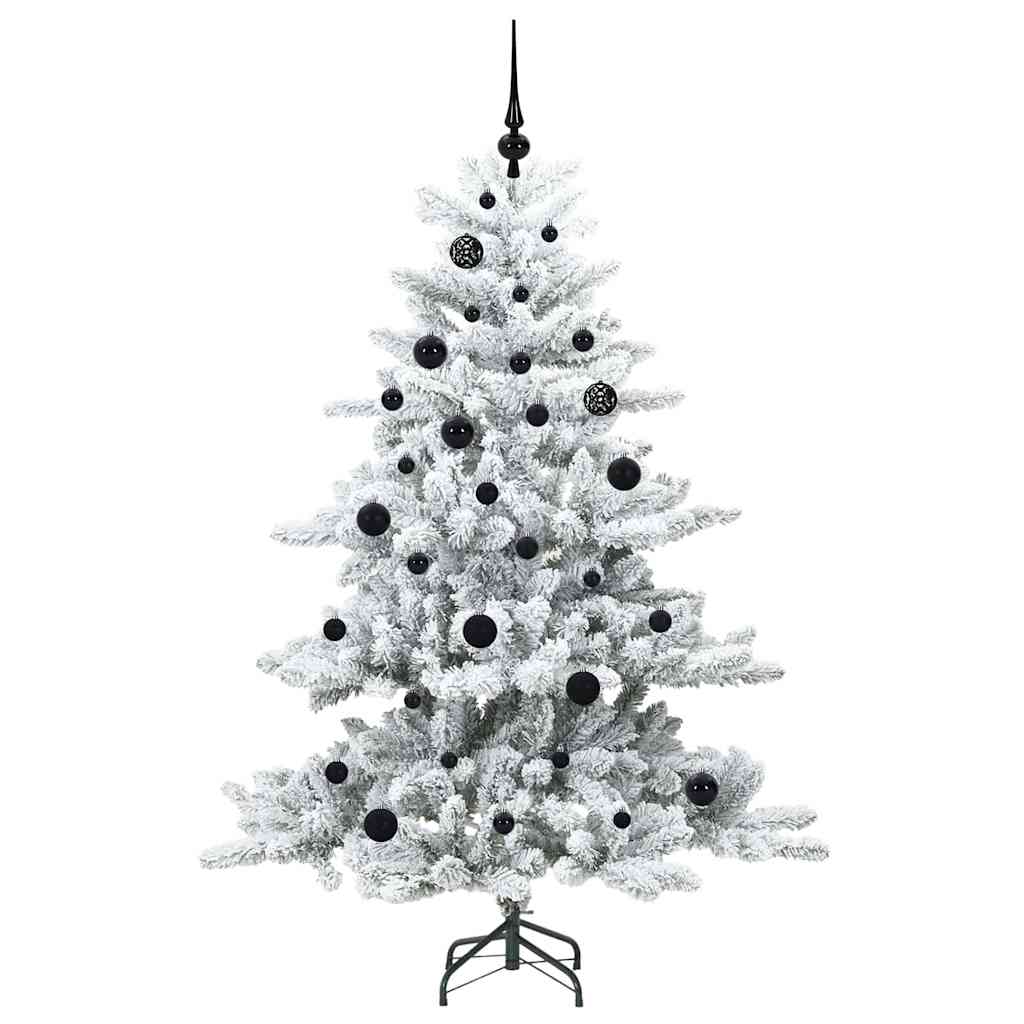 Műanyag Hajtogatós Karácsonyfa 150 LED-del 150 cm PVC