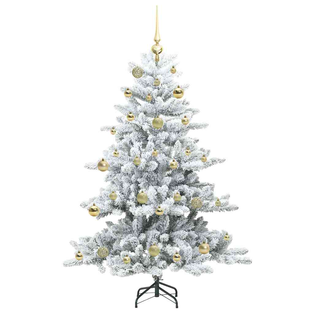 Műanyag Hajtogatós Karácsonyfa 150 LED-del 150 cm PVC