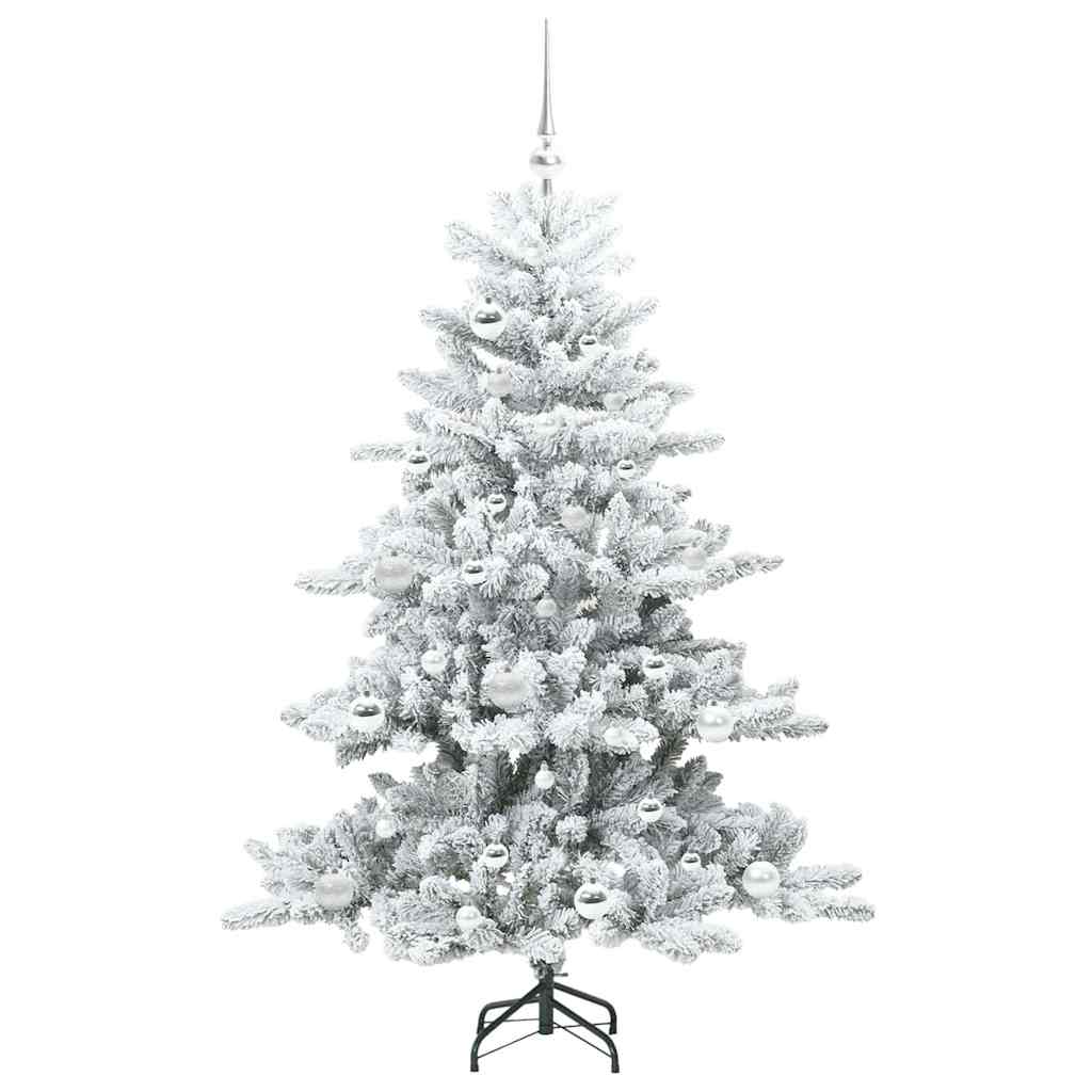 Műanyag Hajtogatós Karácsonyfa 150 LED-del 150 cm PVC