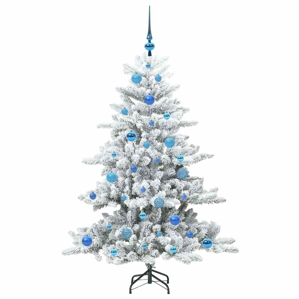 Műanyag Hajtogatós Karácsonyfa 150 LED-del 150 cm PVC