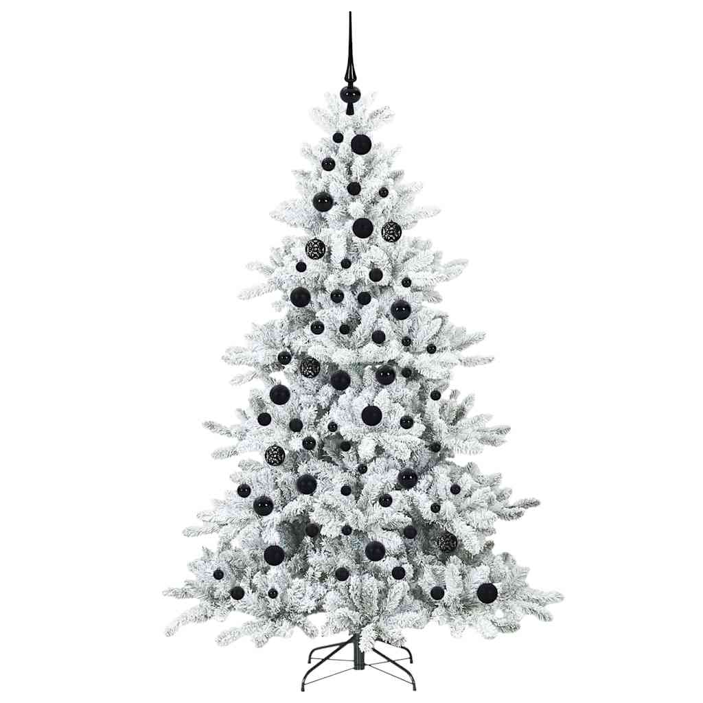 Műanyag Hajtogatós Karácsonyfa 300 LED-del 180 cm PVC