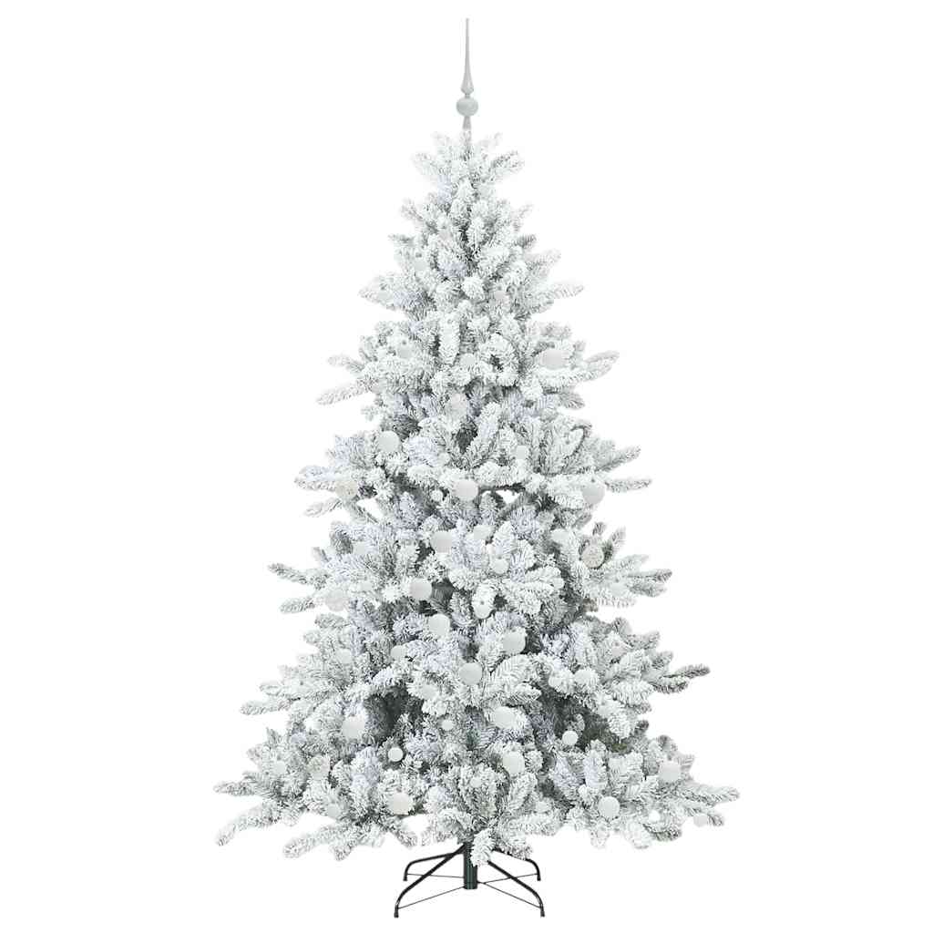 Műanyag Hajtogatós Karácsonyfa 300 LED-del 180 cm PVC