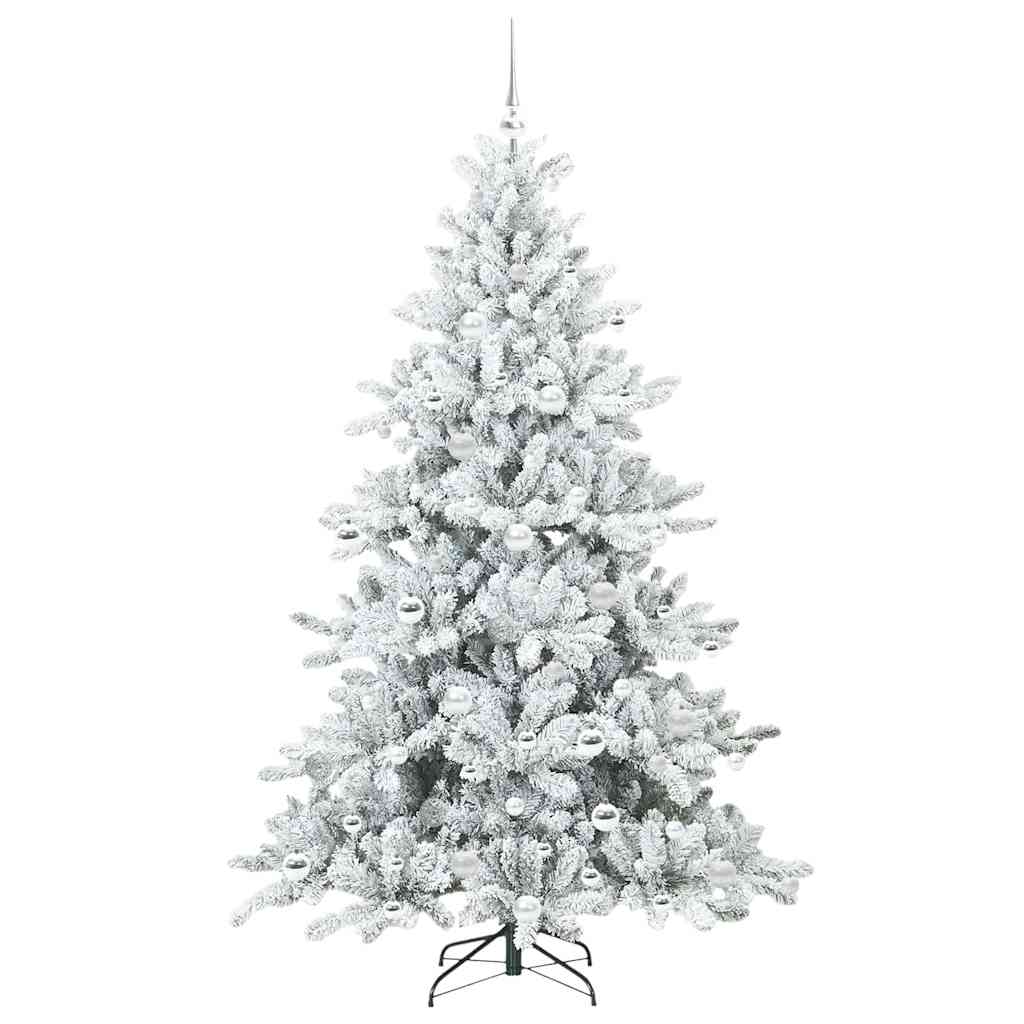 Műanyag Hajtogatós Karácsonyfa 300 LED-del 180 cm PVC