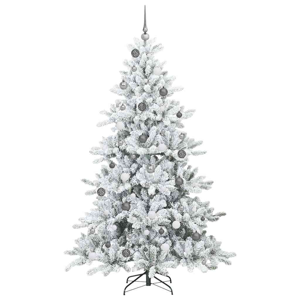 Műanyag Hajtogatós Karácsonyfa 300 LED-del 210 cm PVC