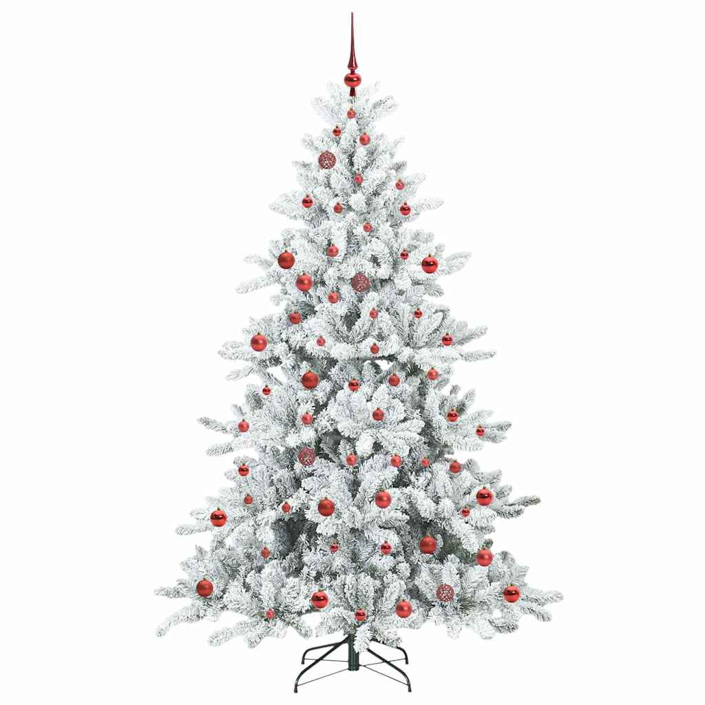Műanyag Hajtogatós Karácsonyfa 300 LED-del 210 cm PVC