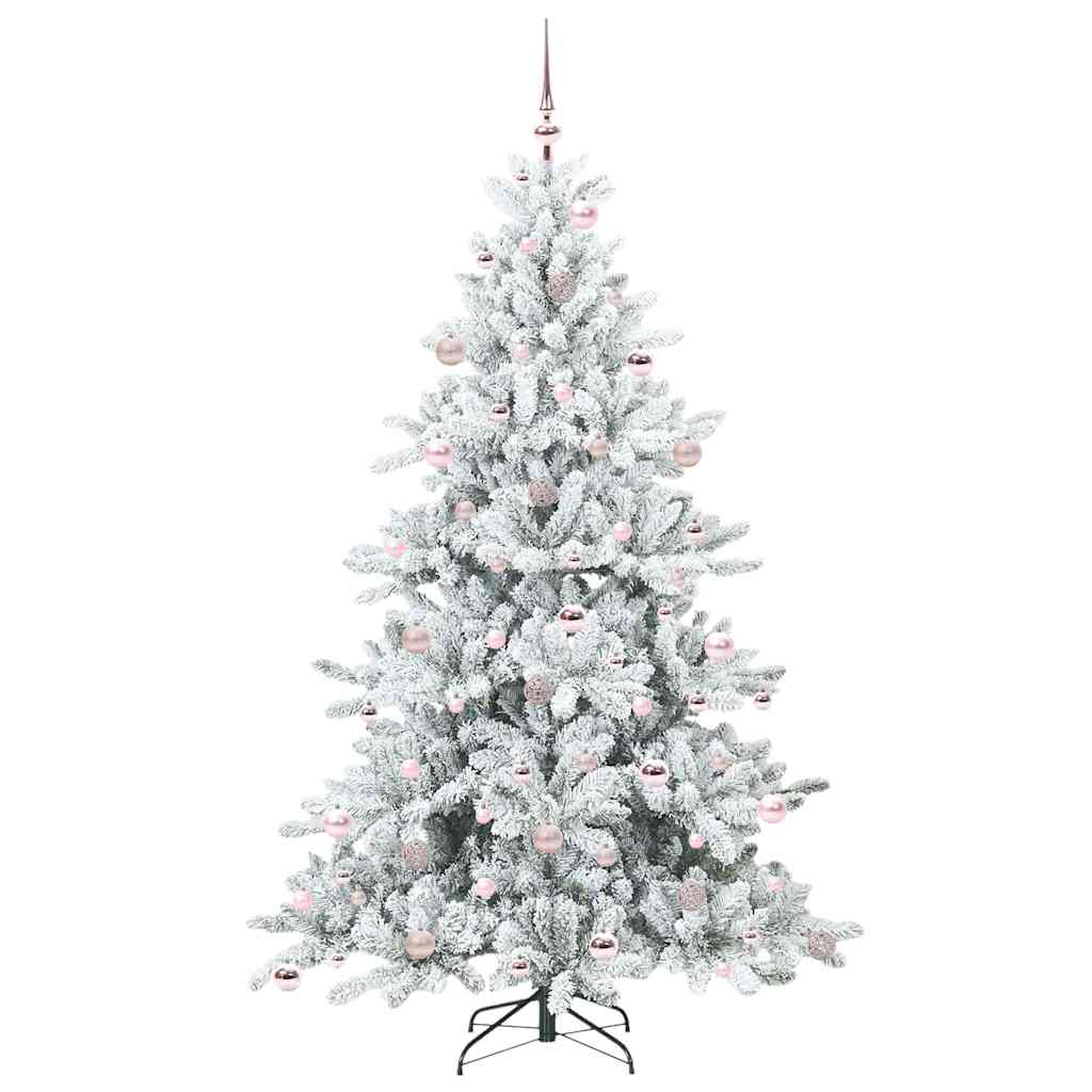Műanyag Hajtogatós Karácsonyfa 300 LED-del 210 cm PVC
