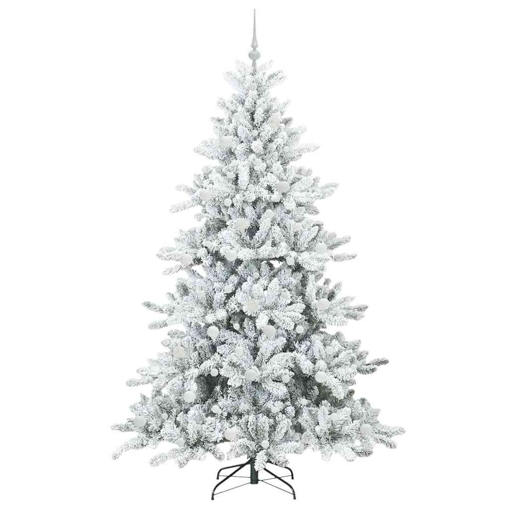 Műanyag Hajtogatós Karácsonyfa 300 LED-del 210 cm PVC