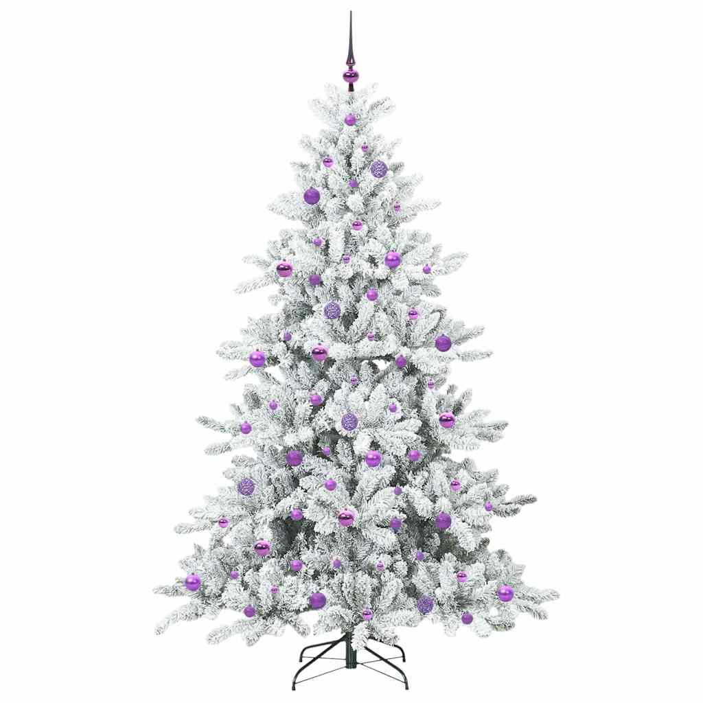 Műanyag Hajtogatós Karácsonyfa 300 LED-del 210 cm PVC