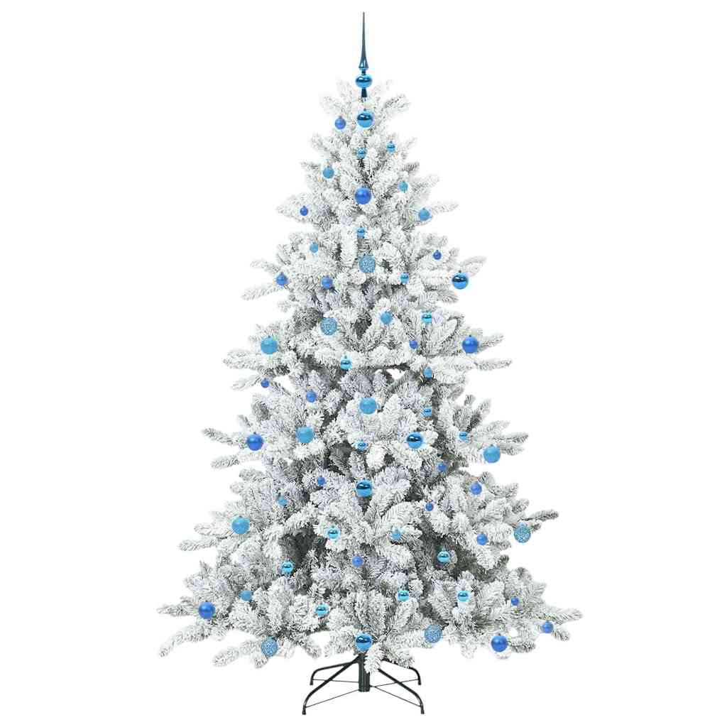 Műanyag Hajtogatós Karácsonyfa 300 LED-del 210 cm PVC