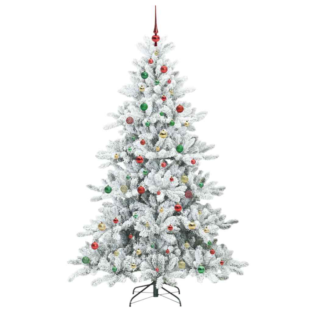 Műanyag Hajtogatós Karácsonyfa 300 LED-del 210 cm PVC