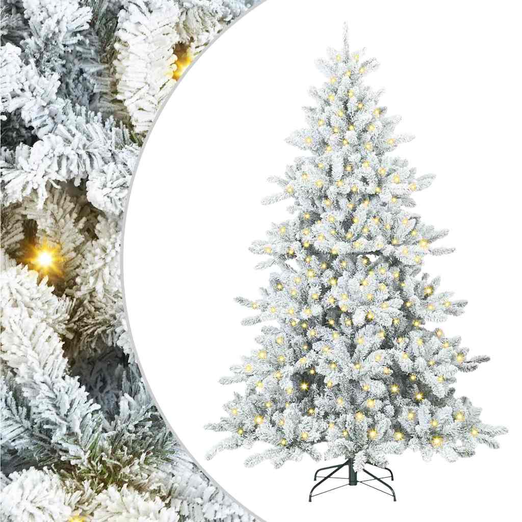 Műanyag Hajtogatós Karácsonyfa 300 LED-del 240 cm PVC