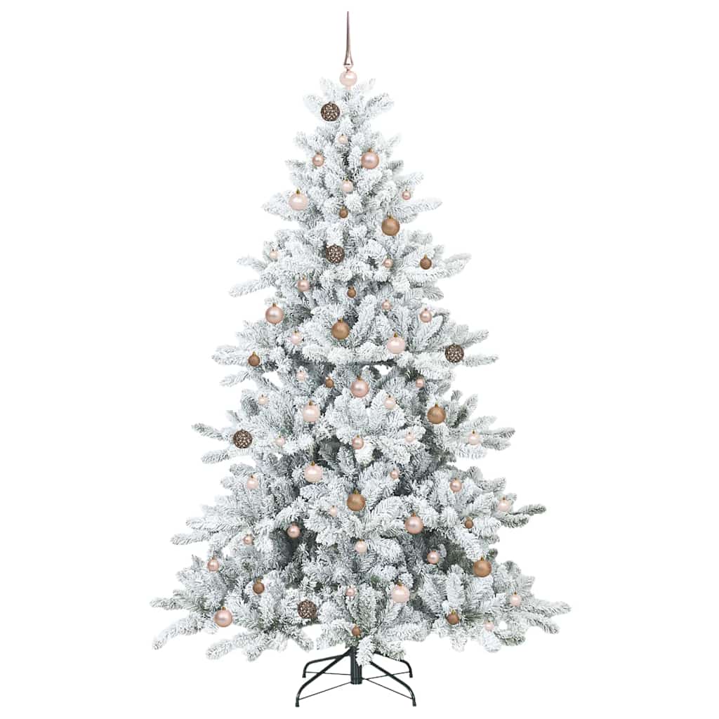 Műanyag Hajtogatós Karácsonyfa 300 LED-del 240 cm PVC