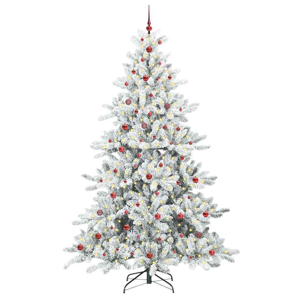 Műanyag Hajtogatós Karácsonyfa 300 LED-del 240 cm PVC