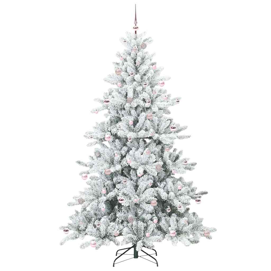 Műanyag Hajtogatós Karácsonyfa 300 LED-del 240 cm PVC