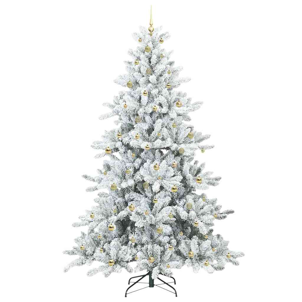 Műanyag Hajtogatós Karácsonyfa 300 LED-del 240 cm PVC