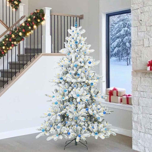 Műanyag Hajtogatós Karácsonyfa 300 LED-del 240 cm PVC