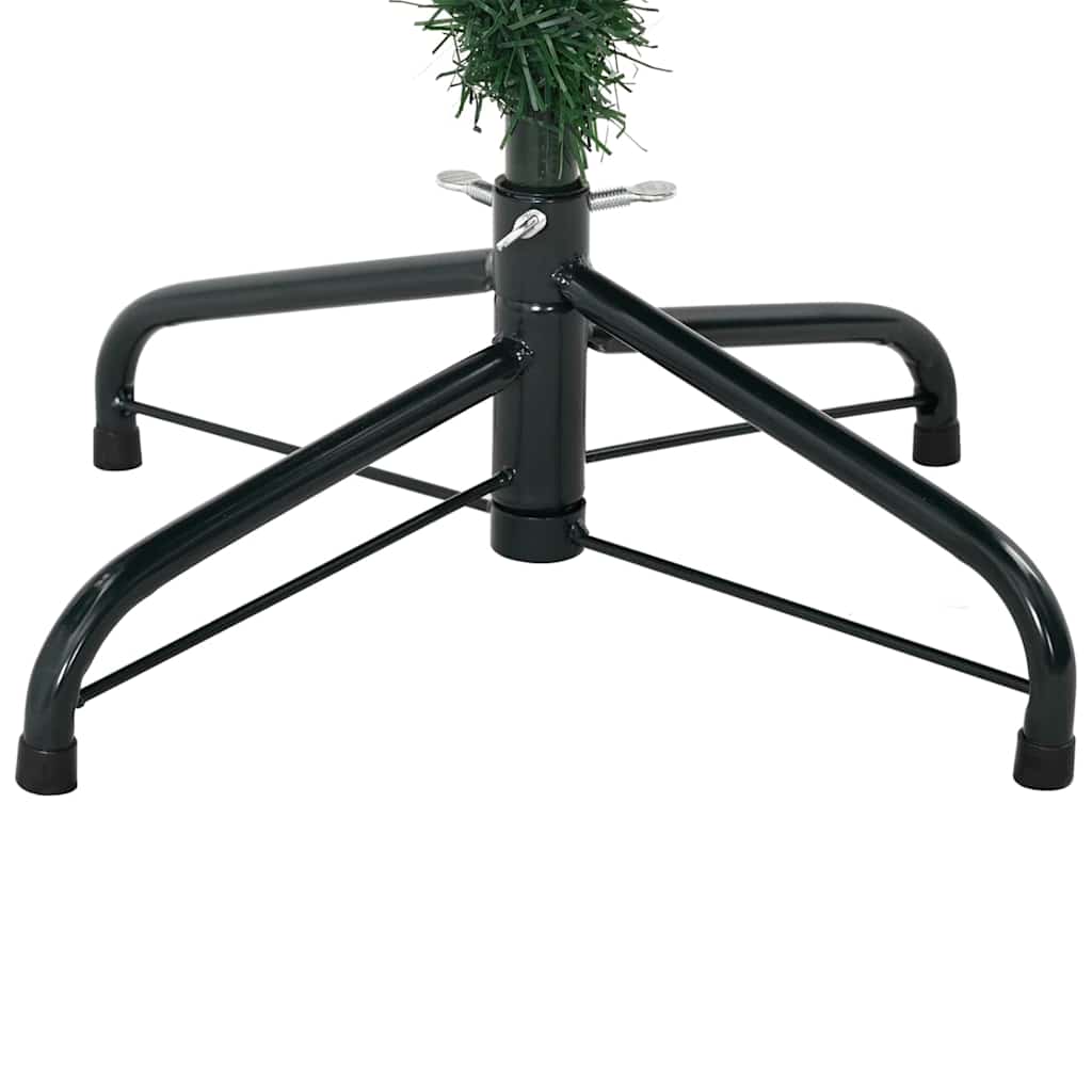 Mű karácsonyfa állvánnyal Zöld 120 cm PVC, PE és acél