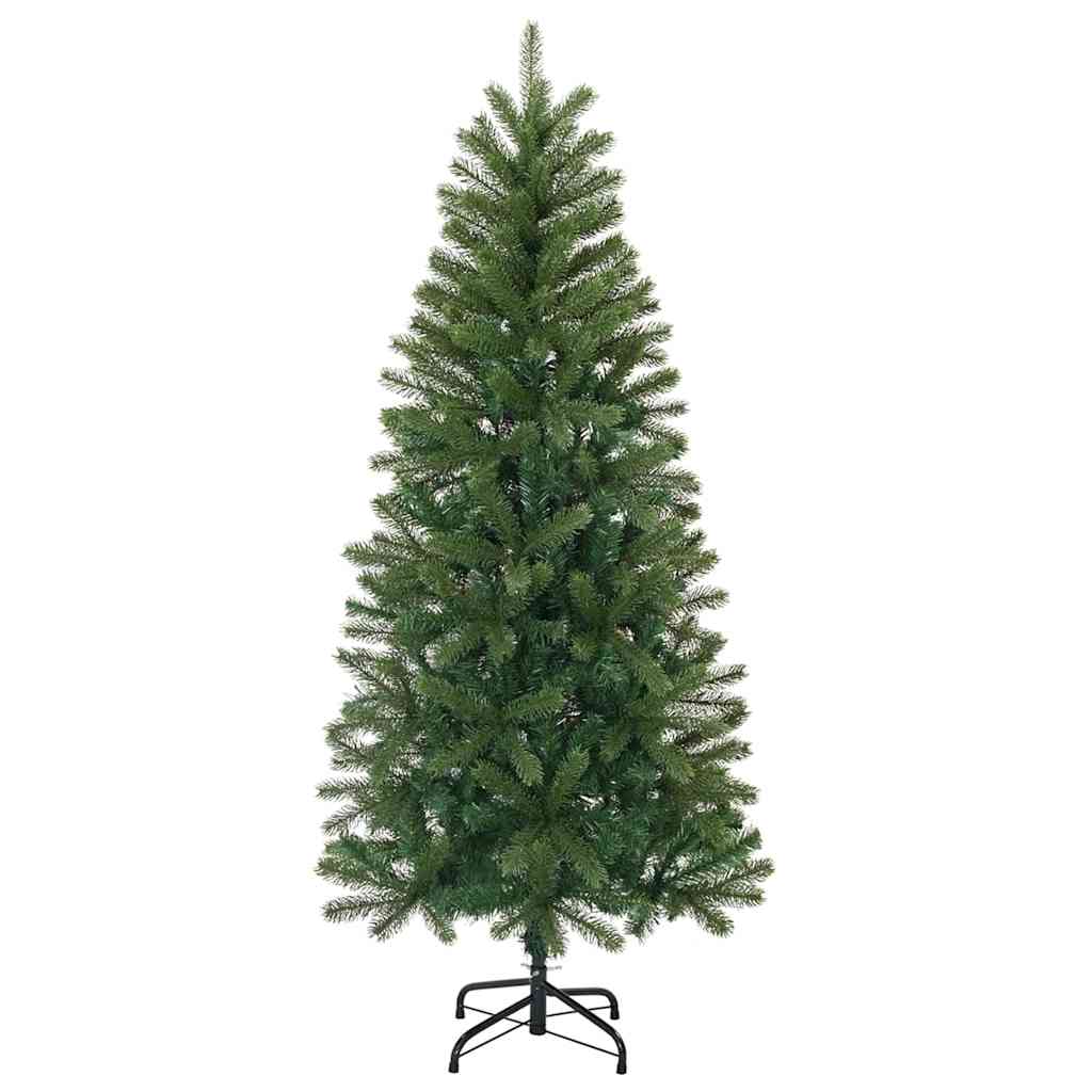 Mű karácsonyfa állvánnyal Zöld 120 cm PVC, PE és acél