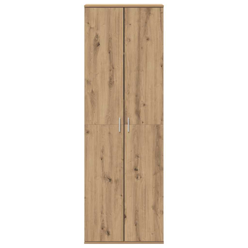 Highboard kézműves tölgy 60 x 35 x 180 cm Faanyag