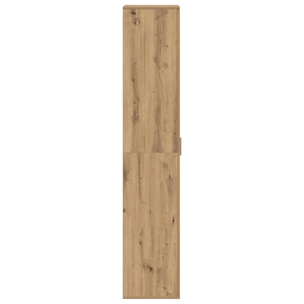 Highboard kézműves tölgy 60 x 35 x 180 cm Faanyag