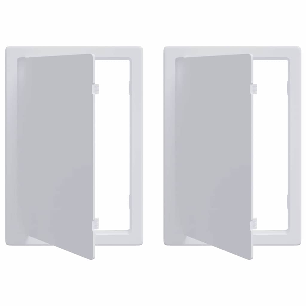 Hozzáférési Panelek 2 pcs Fehér 23 x 15 x 2 cm ABS Műanyag