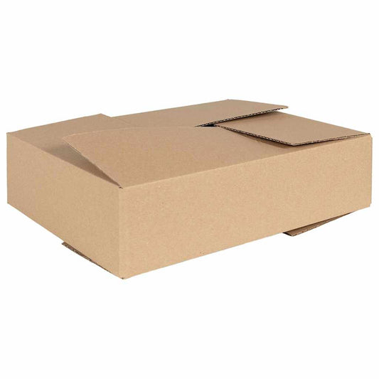 Hajtható doboz tárolóval 50 pcs Barna 40 x 30 x 10 cm Karton