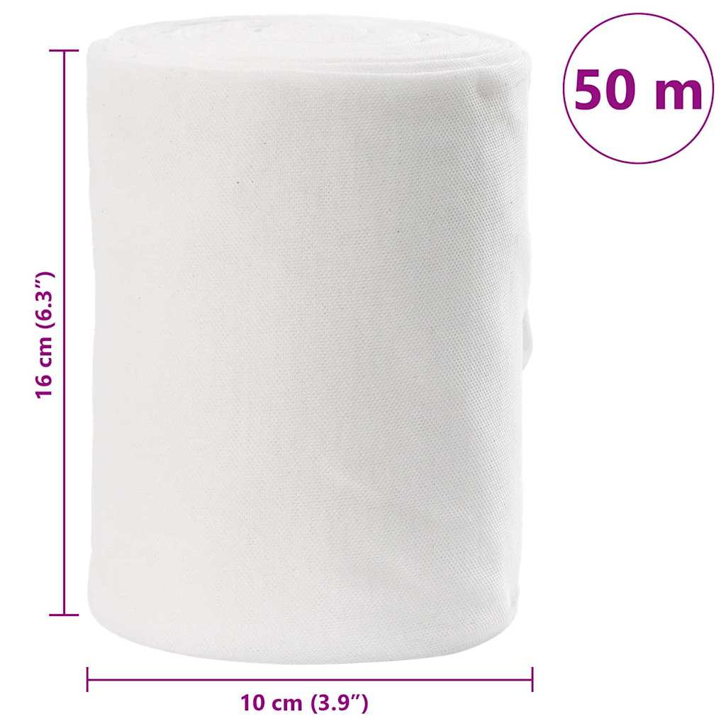 Leeresztő Cső Fehér 16 x 5000 cm szövet