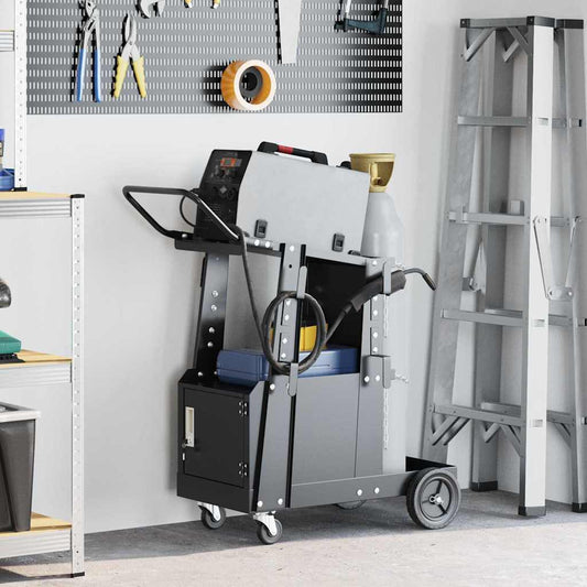Hegesztőkocsi Fekete 91 x 47 x 96 cm Acél