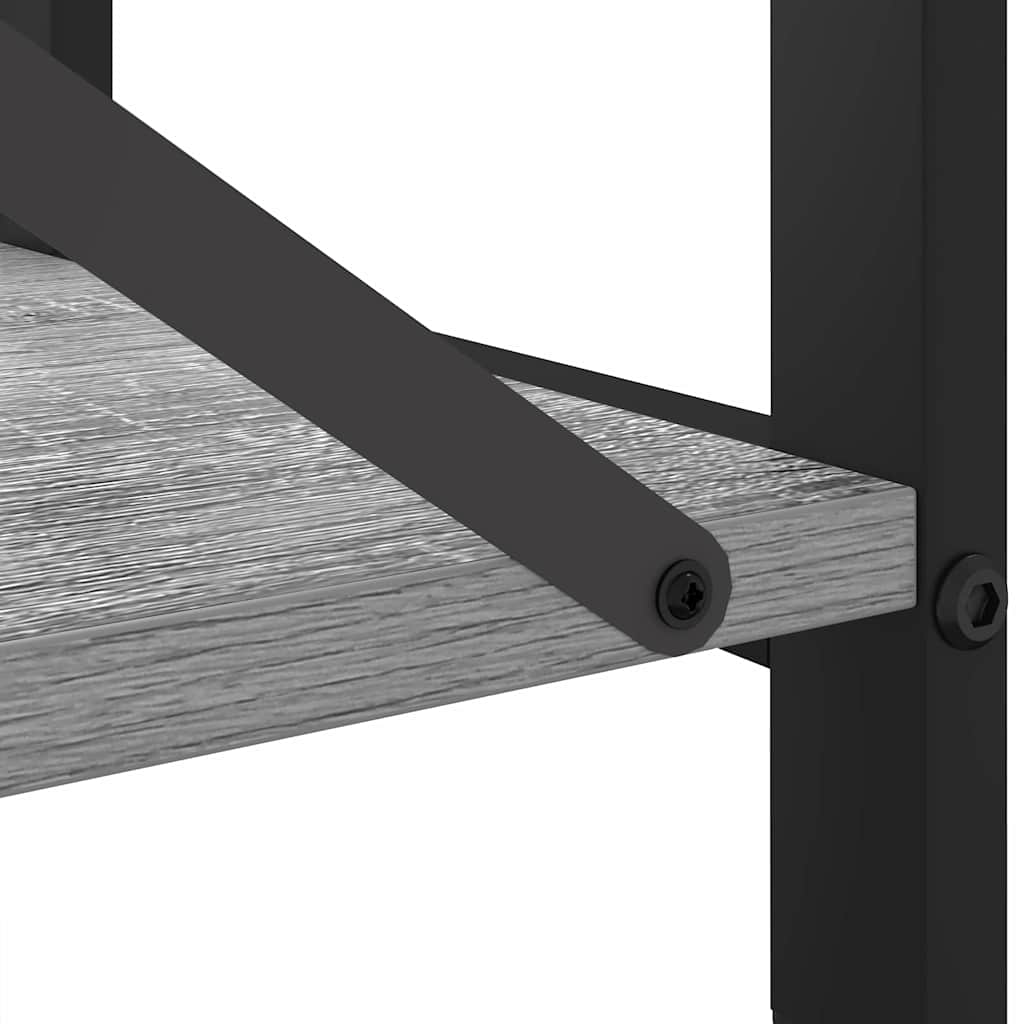 Könyvespolc Szürke sonoma 60 x 30 x 85 cm Faanyag