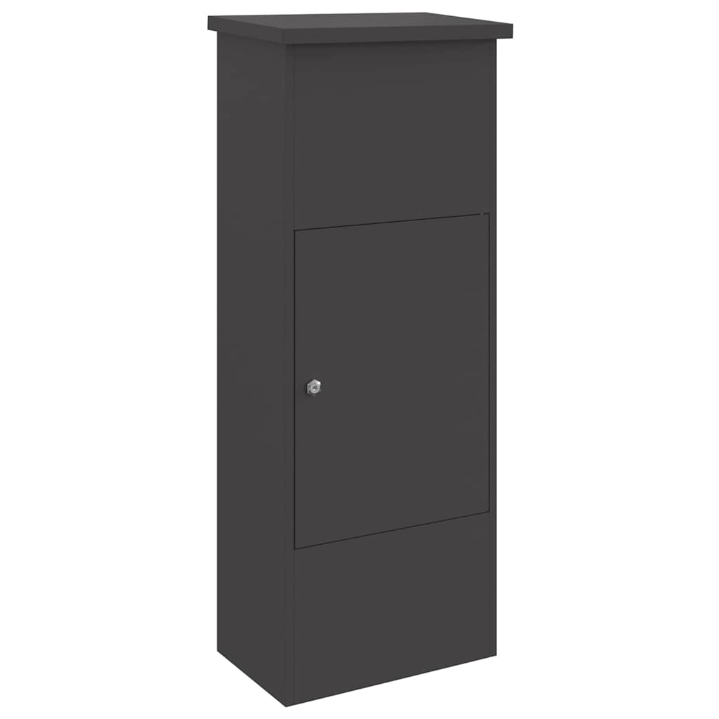 Csomagzáró doboz Fekete 44.5 x 29 x 110.5 cm Acél