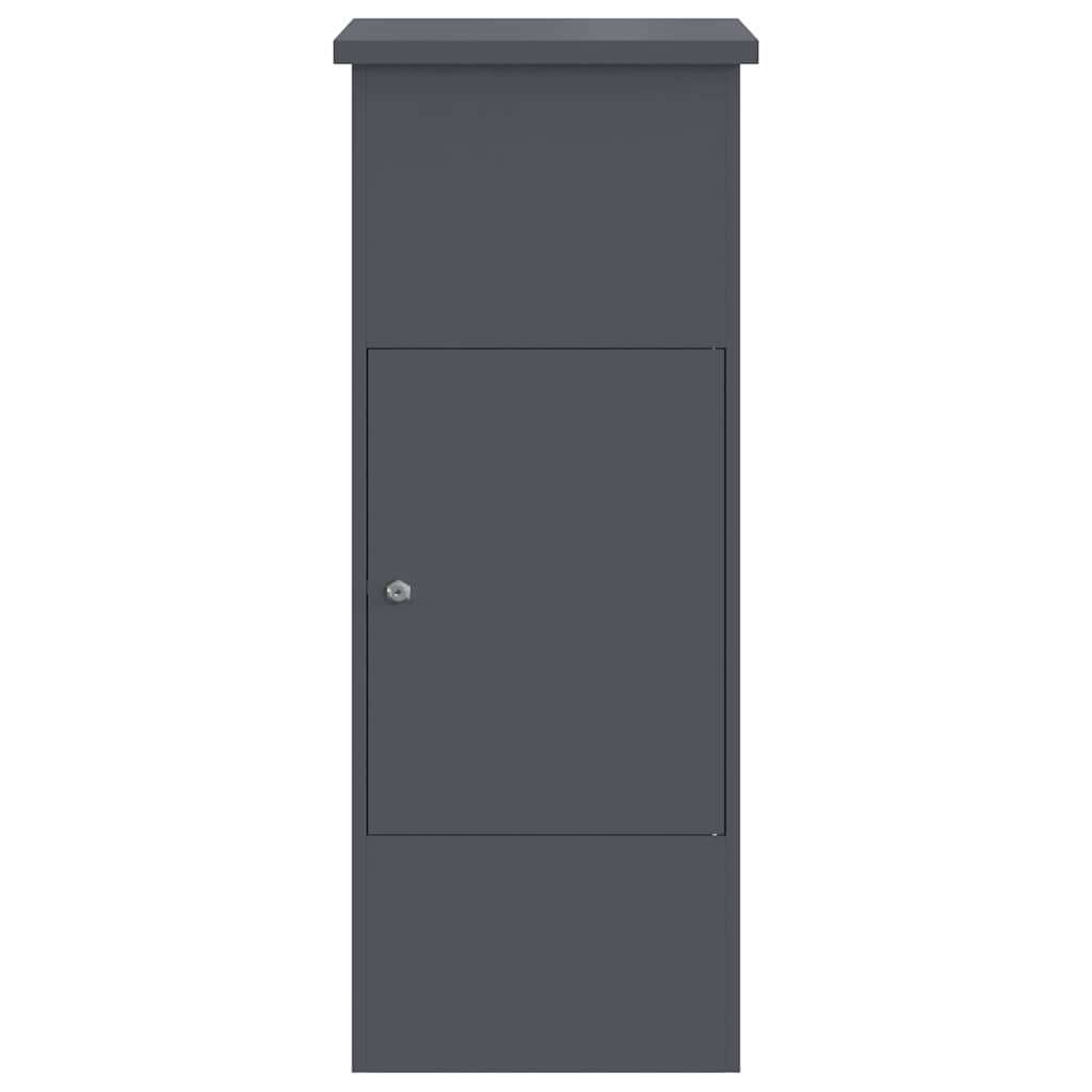 Csomagzáró doboz Antracit 44.5 x 29 x 110.5 cm Acél