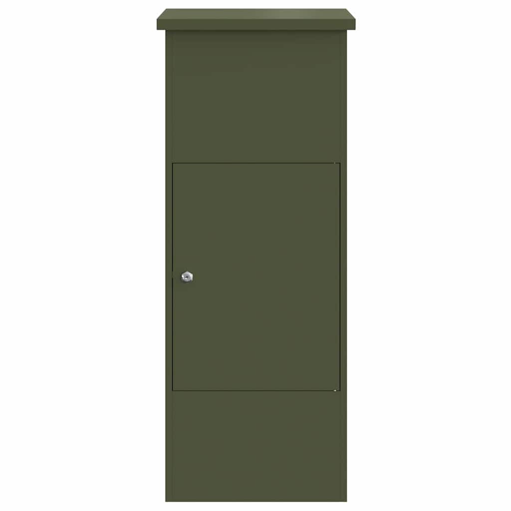 Csomagzáró doboz Oliva zöld 44.5 x 29 x 110.5 cm Acél