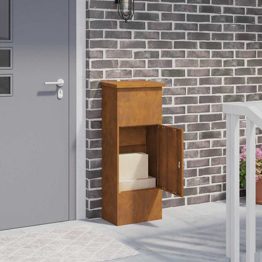 Csomagzáró doboz Rozsdás 44.5 x 29 x 110.5 cm időjárásálló acél