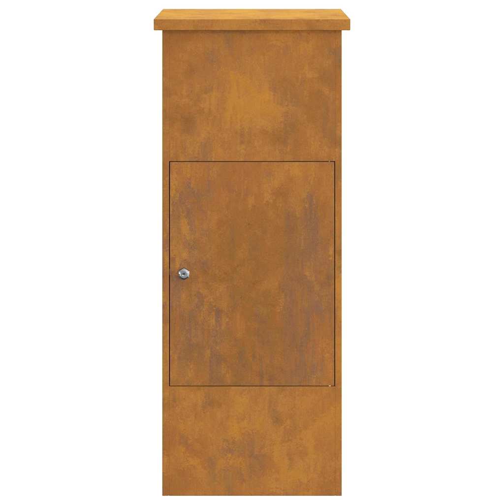 Csomagzáró doboz Rozsdás 44.5 x 29 x 110.5 cm időjárásálló acél