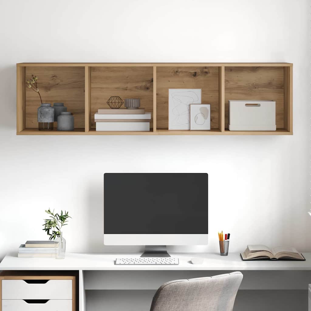 TV szekrény garnitúra Artisan tölgy 37 x 37 x 142,5 cm Faanyag