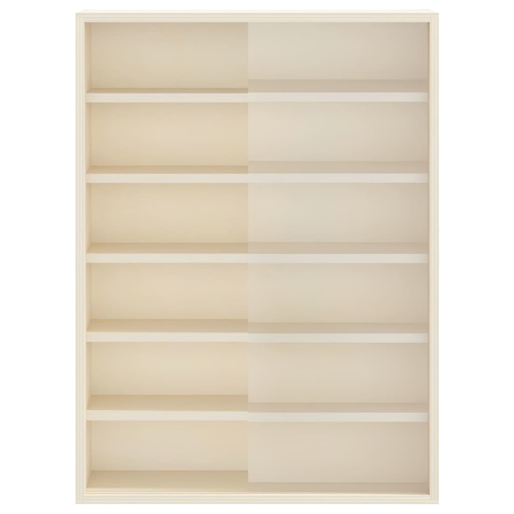 Fa gyűjtő kiállítótok polcokkal Barna 40 x 8,5 x 54 cm Furnér