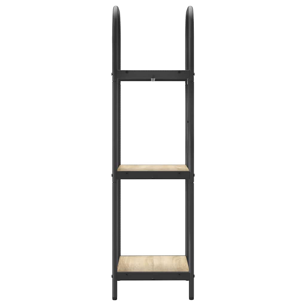 Könyvespolc sonoma tölgy 40 x 30 x 109 cm Faanyag